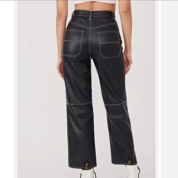 The It Factor vegan leather pants by We The Free from Free People in size 14 - Picture 5 of 15
